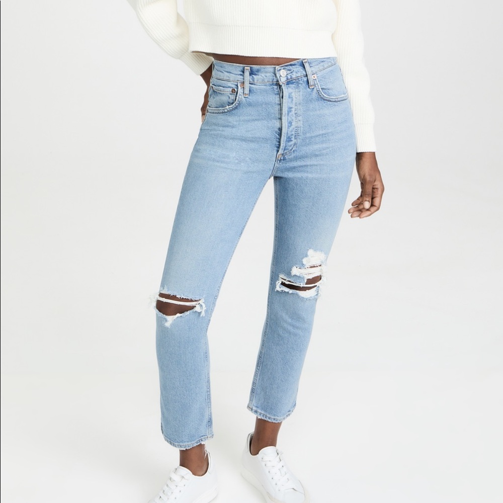 AGOLDE Riley High rise jeans